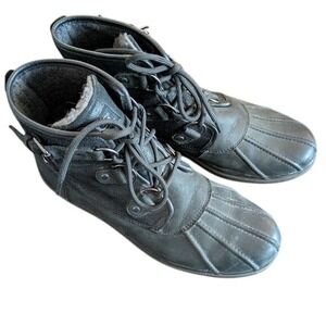 UGG Cecile Black Duck Boots 10